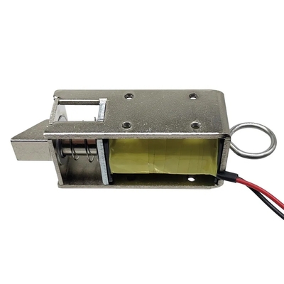 U1054-1g 5V 12V 24V DC Нормально закрытый мини-открытый каркас толкательный вытяжной соленоидный шкаф