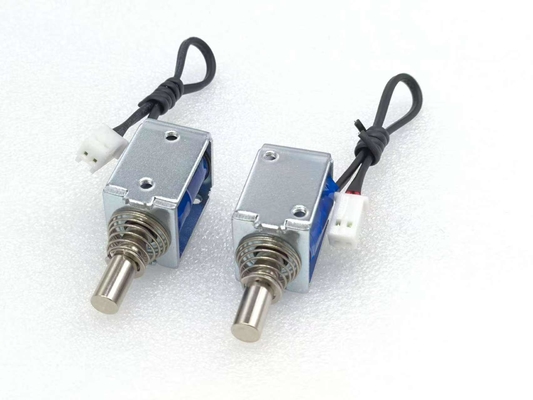 Новый прибытие Mini DC 12 Вольт U0625S Открытая рамка Линейный соленоидный толчок 3V 12V 24V катушка