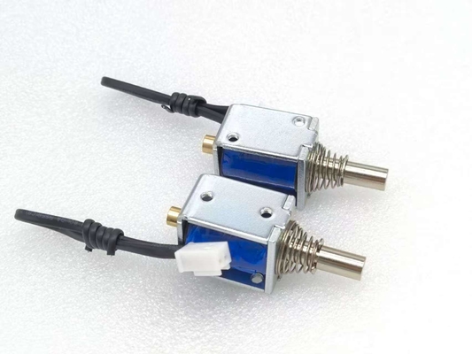 Новый прибытие Mini DC 12 Вольт U0625S Открытая рамка Линейный соленоидный толчок 3V 12V 24V катушка