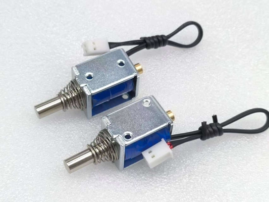 Новый прибытие Mini DC 12 Вольт U0625S Открытая рамка Линейный соленоидный толчок 3V 12V 24V катушка
