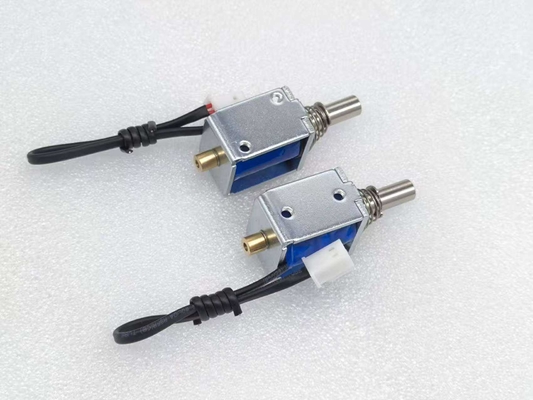 Новый прибытие Mini DC 12 Вольт U0625S Открытая рамка Линейный соленоидный толчок 3V 12V 24V катушка